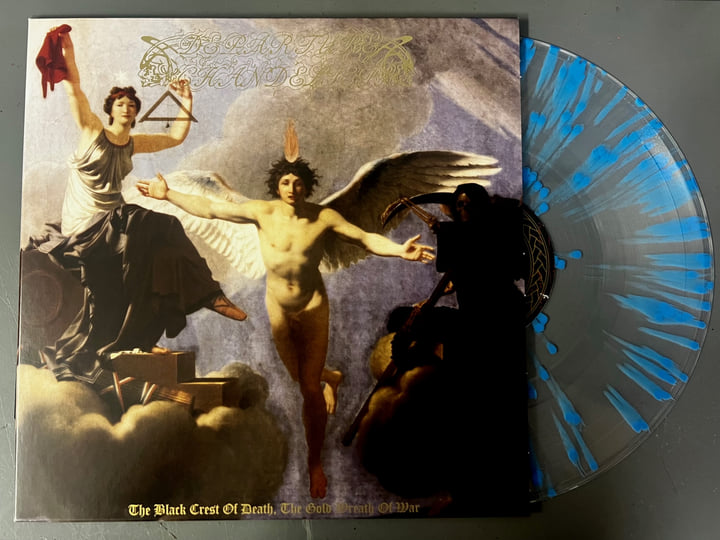 DEPARTURE CHANDELIER - The Black Crest Of Death, The Gold Wreath Of War MLP (SPLATTER)