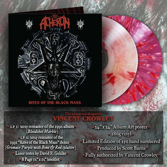 ACHERON - Rites Of The Black Mass 2LP (MARBLE/SPLATTER) (Preorder)