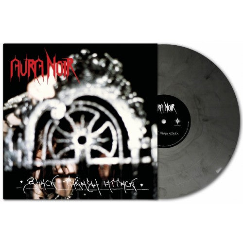 AURA NOIR - Black Thrash Attack 30th anniversary LP (SILVER MARBLE) (Preorder)