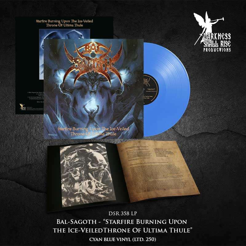 BAL-SAGOTH - Starfire Burning upon the Ice-Veiled Throne of Ultima Thule LP (CYAN BLUE)* (Preorder)