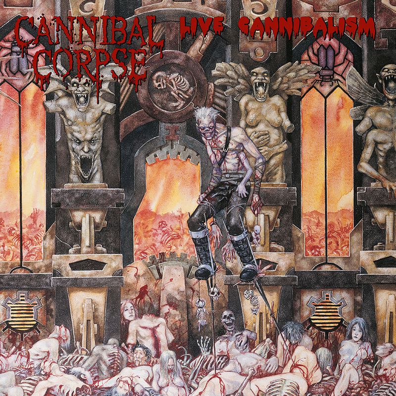 CANNIBAL CORPSE - Live Cannibalism 2LP (WHITE) (Preorder)
