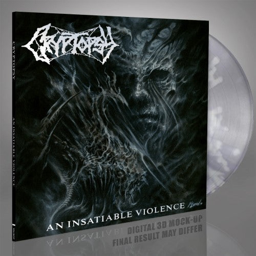 CRYPTOPSY - An Insatiable Violence LP (CLEAR/WHITE)