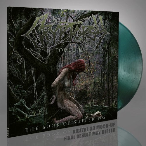CRYPTOPSY - The Book Of Suffering - Tome I & II LP w/booklet (GREEN)