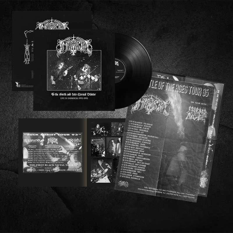IMMORTAL - To the North and Into Eternal Winter – Live in Darkness 1993-1995 LP* (Preorder)