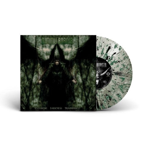 DIMMU BORGIR - Enthrone Darkness Triumphant LP (BLACK/GREEN/WHITE) (Preorder)