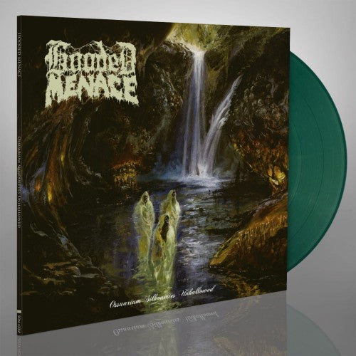 HOODED MENACE - Ossuarium Silhouettes Unhallowed LP (MOSS GREEN)