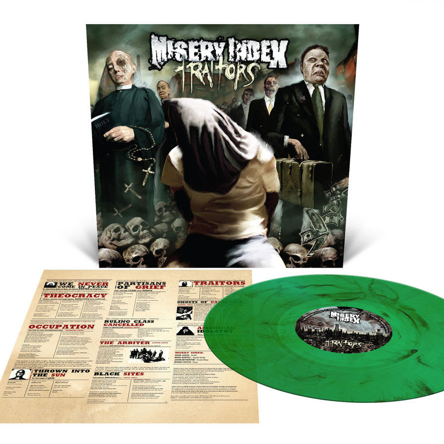 MISERY INDEX - Traitors LP (MARBLE)