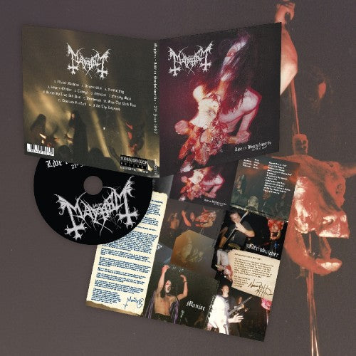MAYHEM - Live In Bischofswerda (21st June 1997) CD (DIGI) (Preorder)