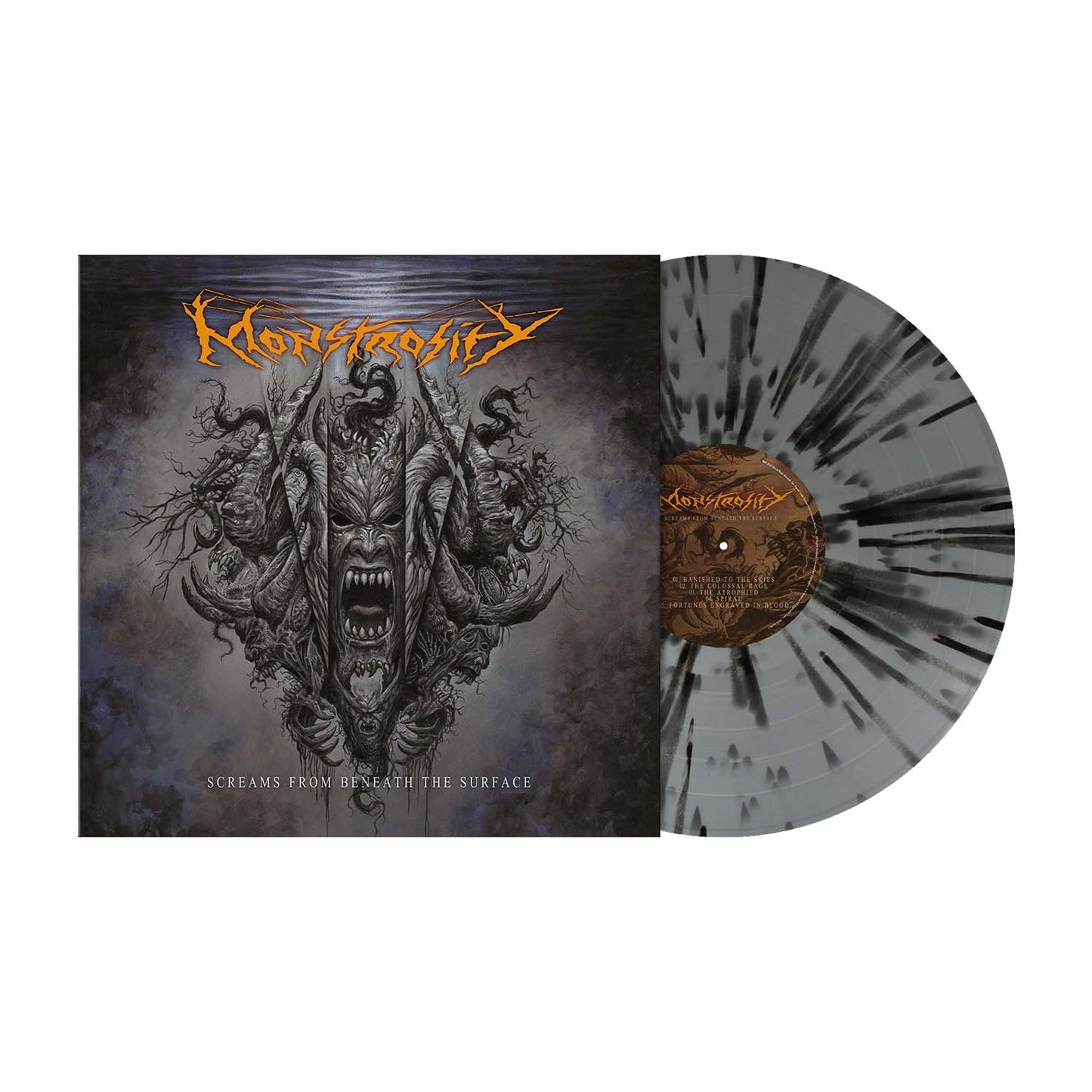MONSTROSITY - Screams From Beneath The Surface LP (SPLATTER) (Preorder)