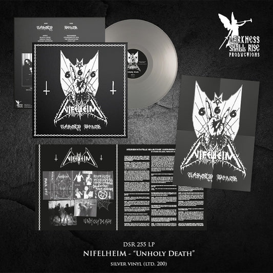 NIFELHEIM - Unholy Death LP w/booklet (SILVER)