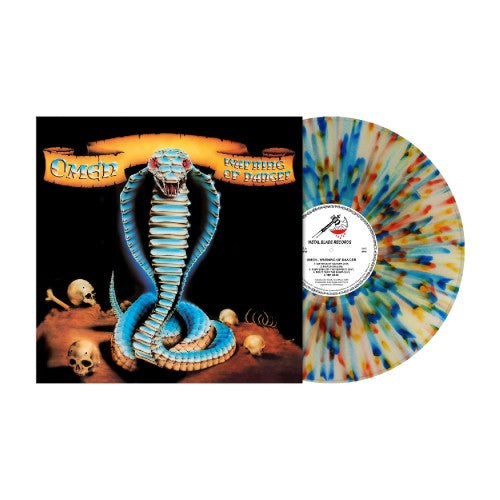 OMEN - Warning Of Danger 40th anniversary LP (SPLATTER)