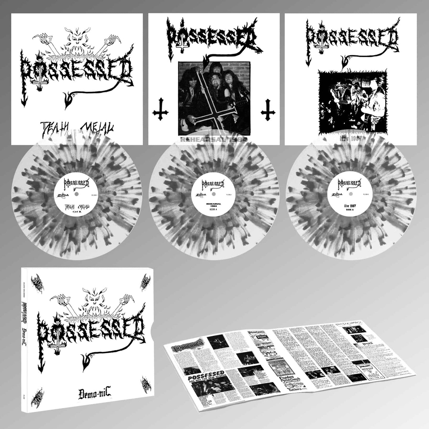 POSSESSED – Demo-nic 3LP BOX (SPLATTER) (Preorder)
