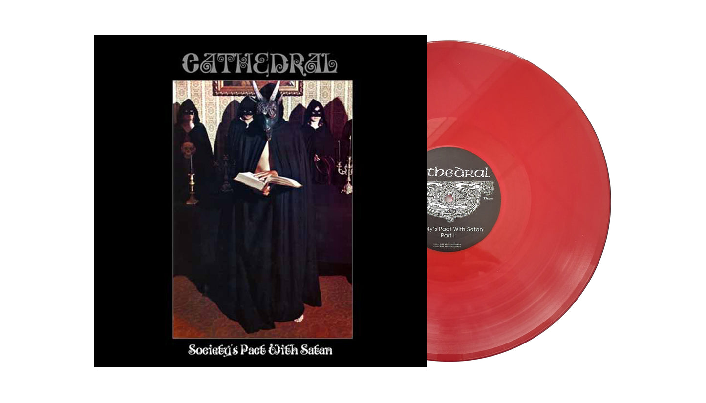 CATHEDRAL - Society’s Pact With Satan LP (RED)