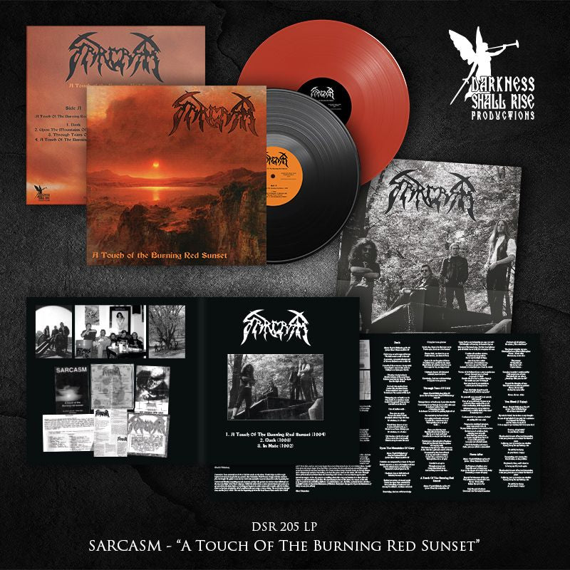 SARCASM – A Touch Of The Burning Red Sunset LP (RUSTY RED)