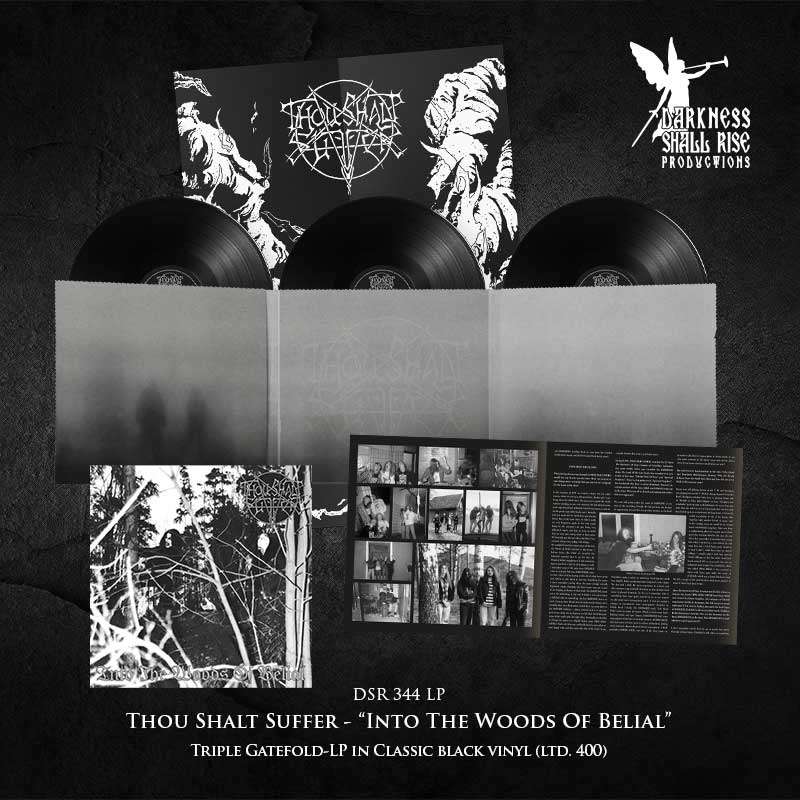 THOU SHALT SUFFER - Into The Woods of Belial 3LP (Preorder)