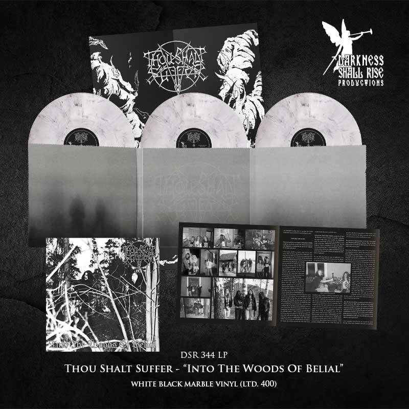 THOU SHALT SUFFER - Into The Woods of Belial 3LP (MARBLE) (Preorder)