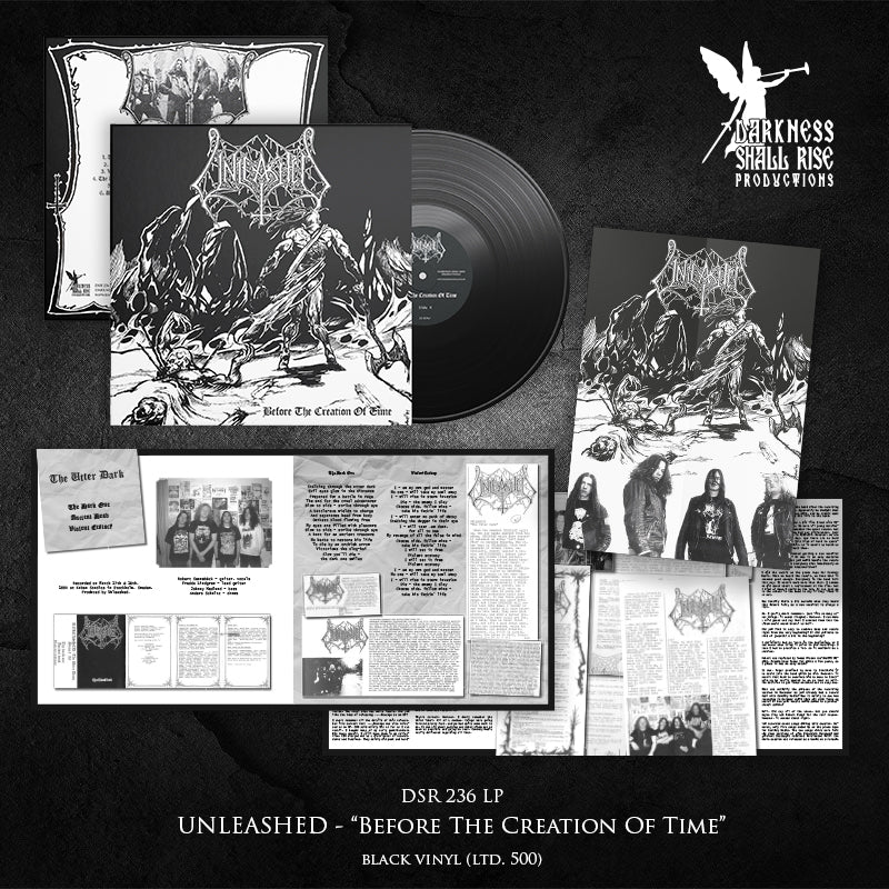 UNLEASHED – Before The Creation Of Time LP w/booklet