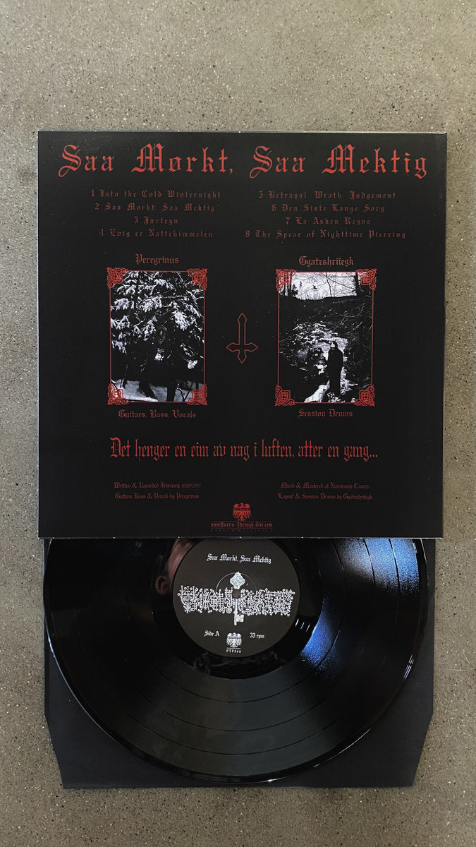 UNHOLY CRAFT - Saa Mørkt, Saa Mektig LP