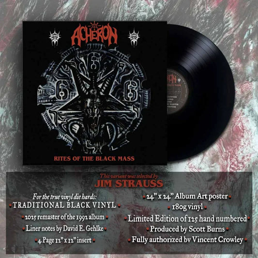 ACHERON - Rites Of The Black Mass LP (Preorder)