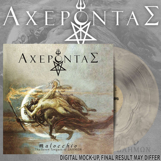 ACHERONTAS - Malocchio - The Seven Tongues of ΔΑΗΜΩΝ LP (GALAXY) (Preorder)
