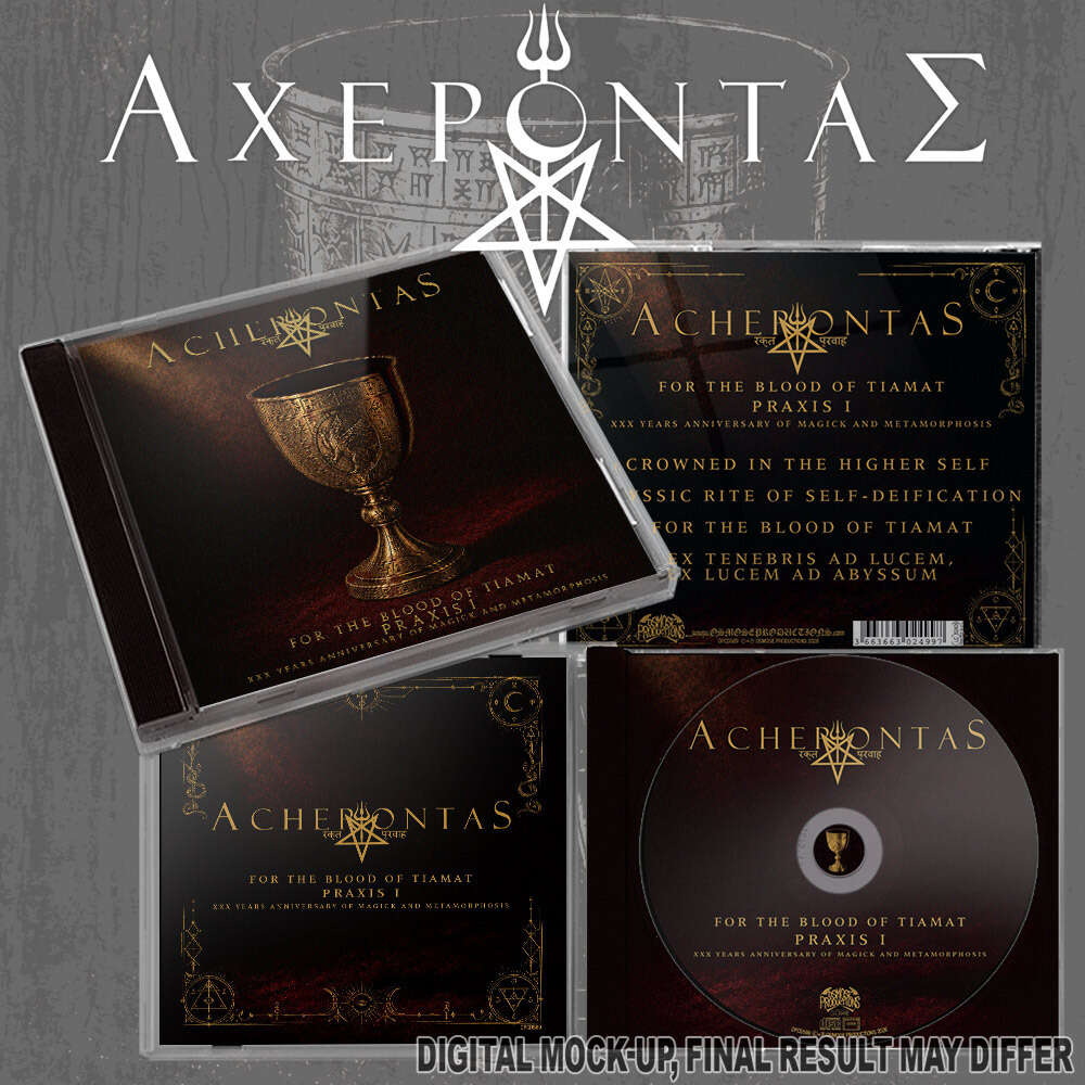 ACHERONTAS - For the Blood of Tiamat - Praxis I CD (Preorder)