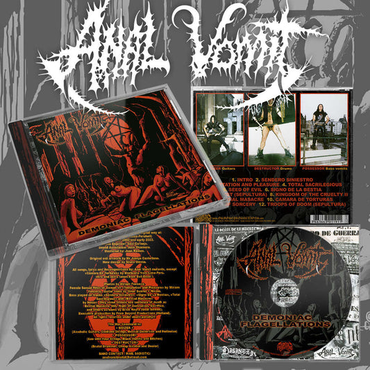 ANAL VOMIT - Demoniac Flagellations CD