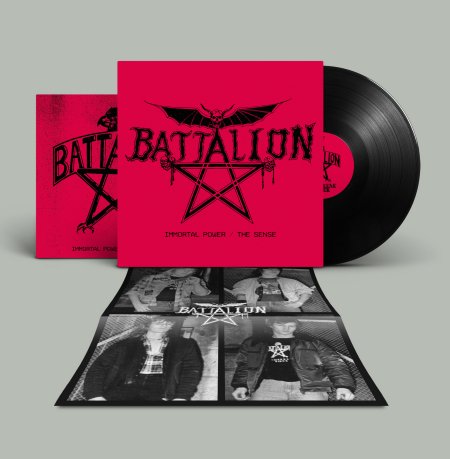 BATTALION - Immortal Power / The Sense LP