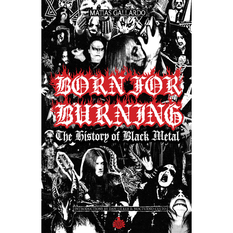BORN FOR BURNING : The History of Black Metal BOOK (Preorder)