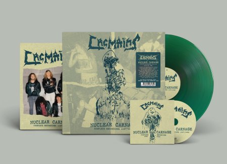 CREMAINS - Nuclear Carnage - Complete Recordings 1987/88 LP+CD (DIEHARD)
