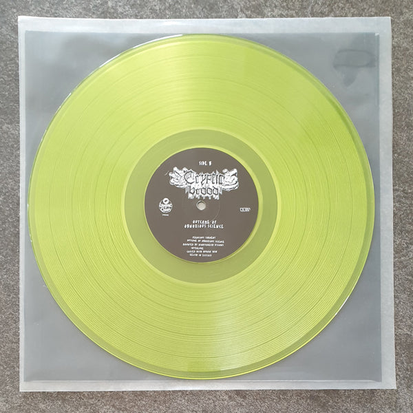 CRYPTIC BROOD - Outcome Of Obnoxious Science LP (TOXIC SLUDGE)