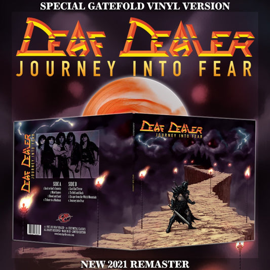 DEAF DEALER - Journey Into Fear LP (ORANGE)