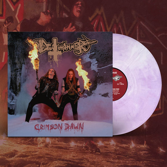 DEATHHAMMER - Crimson Dawn LP (NEON GALAXY)