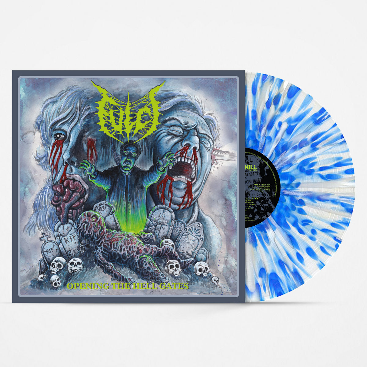 FULCI - Opening The Hell Gates LP (SPLATTER)