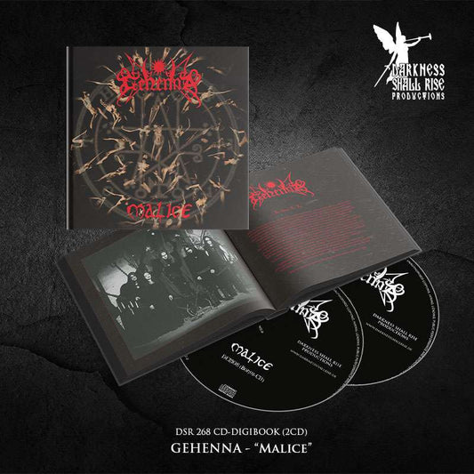 GEHENNA - Malice (Our Third Spell) 2CD BOOK