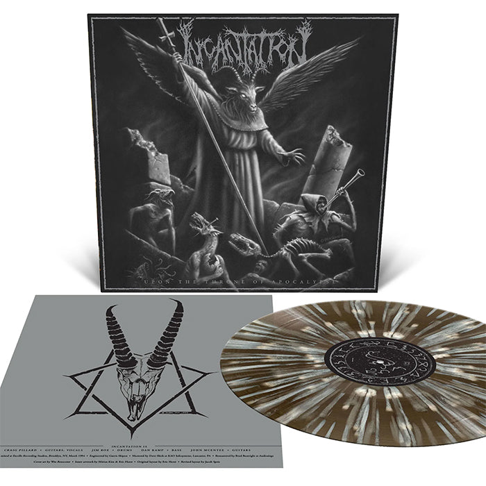 INCANTATION - Upon The Throne Of Apocalypse LP (SPLATTER)