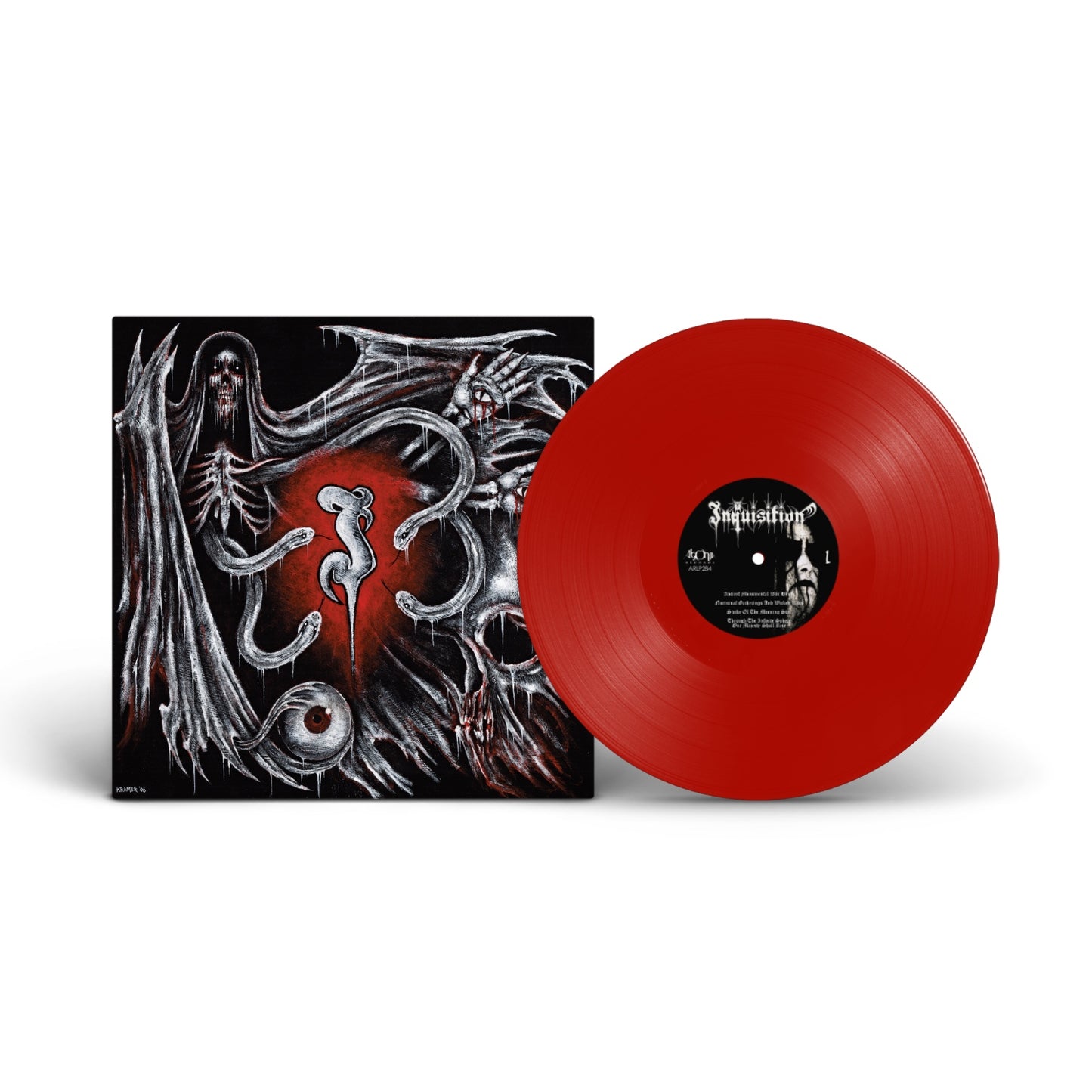INQUISITION - Nefarious Dismal Orations LP (RED) (Preorder)