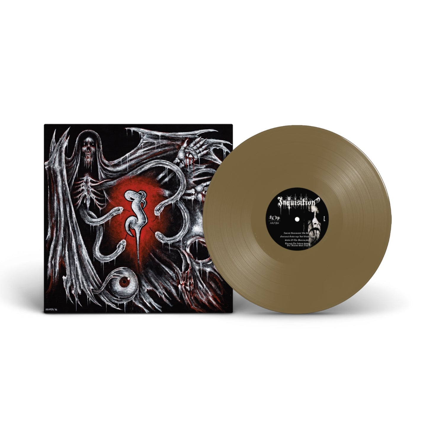 INQUISITION - Nefarious Dismal Orations LP (GOLD) (Preorder)