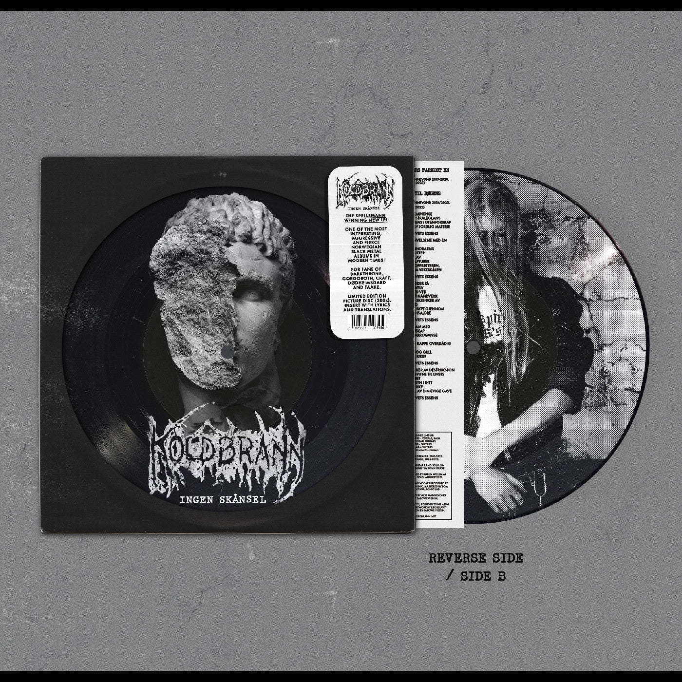 KOLDBRANN - Ingen Skånsel LP (PICTURE DISC)