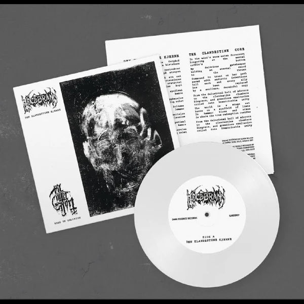 KOLDBRANN / TILINTETGJORT - Den Klandestine Kjerne / Eons in Oblivion 7"EP (WHITE)