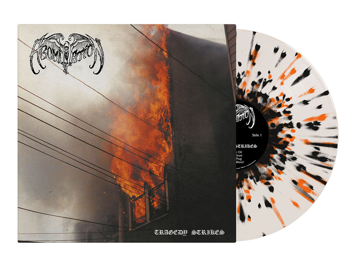 ABOMINATION - Tragedy Strikes LP (SPLATTER)