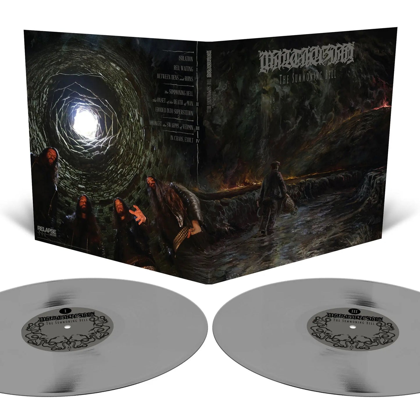MALTHUSIAN - The Summoning Bell 2LP (SILVER)