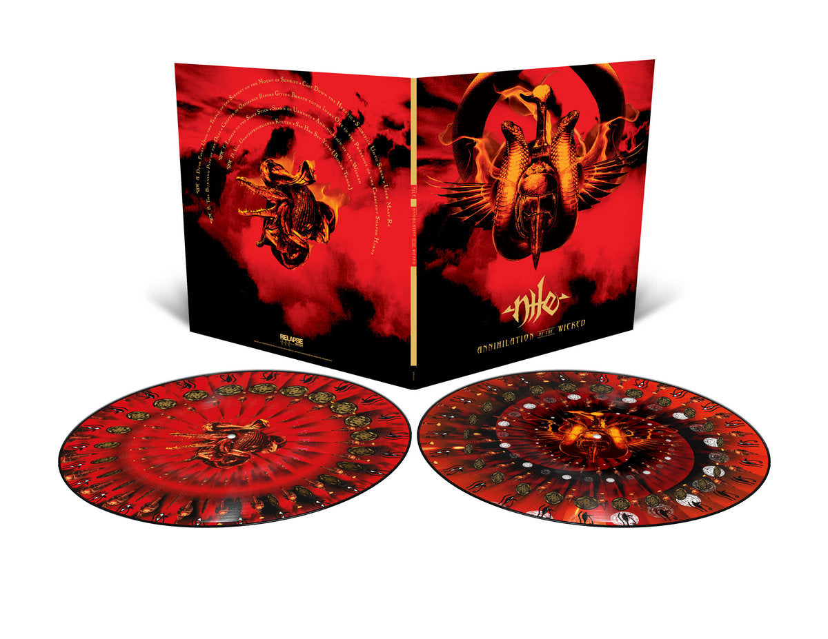 NILE - Annihilation of the Wicked 20th anniversary 2LP (ZOETROPE)