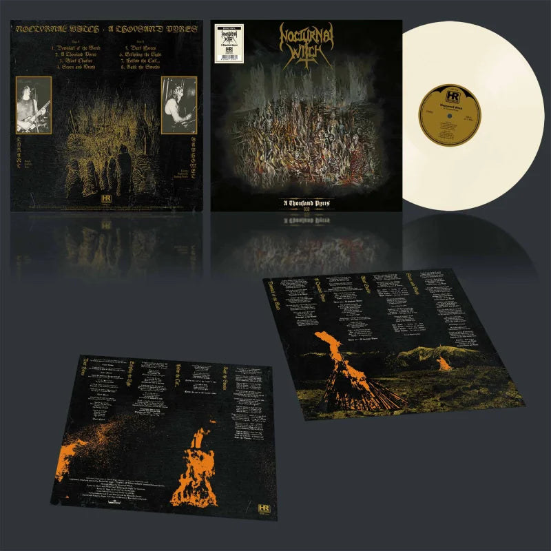 NOCTURNAL WITCH - A Thousand Pyres LP (BONE)