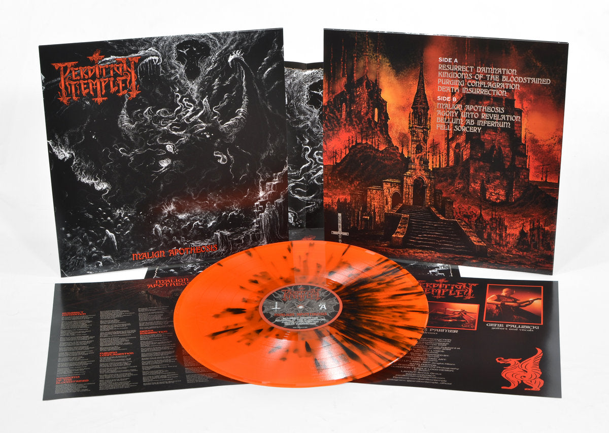 PERDITION TEMPLE - Malign Apotheosis LP (SPLATTER)