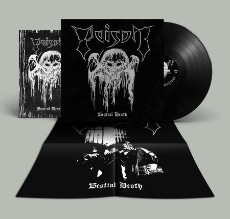 POISON - Bestial Death LP w/booklet