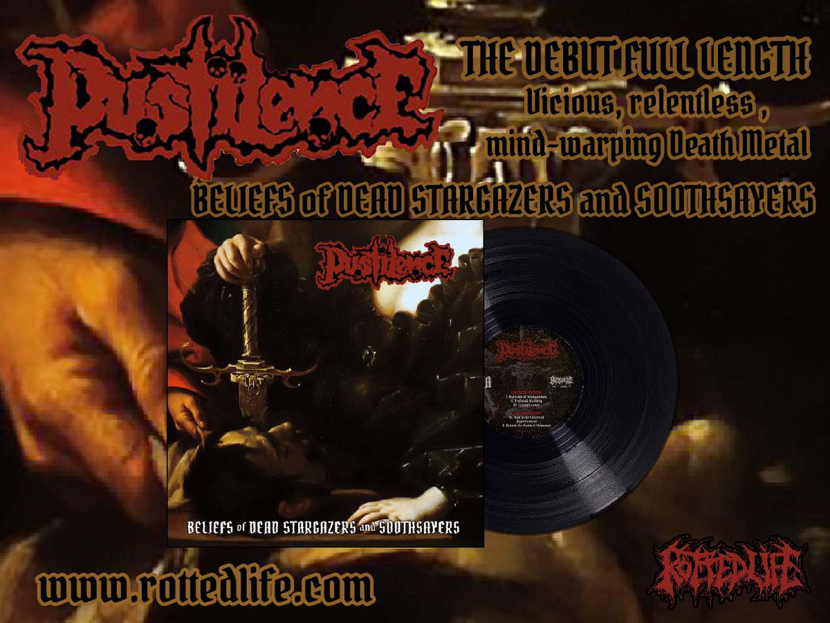 PUSTILENCE - Beliefs Of Dead Stargazers And Soothsayers LP