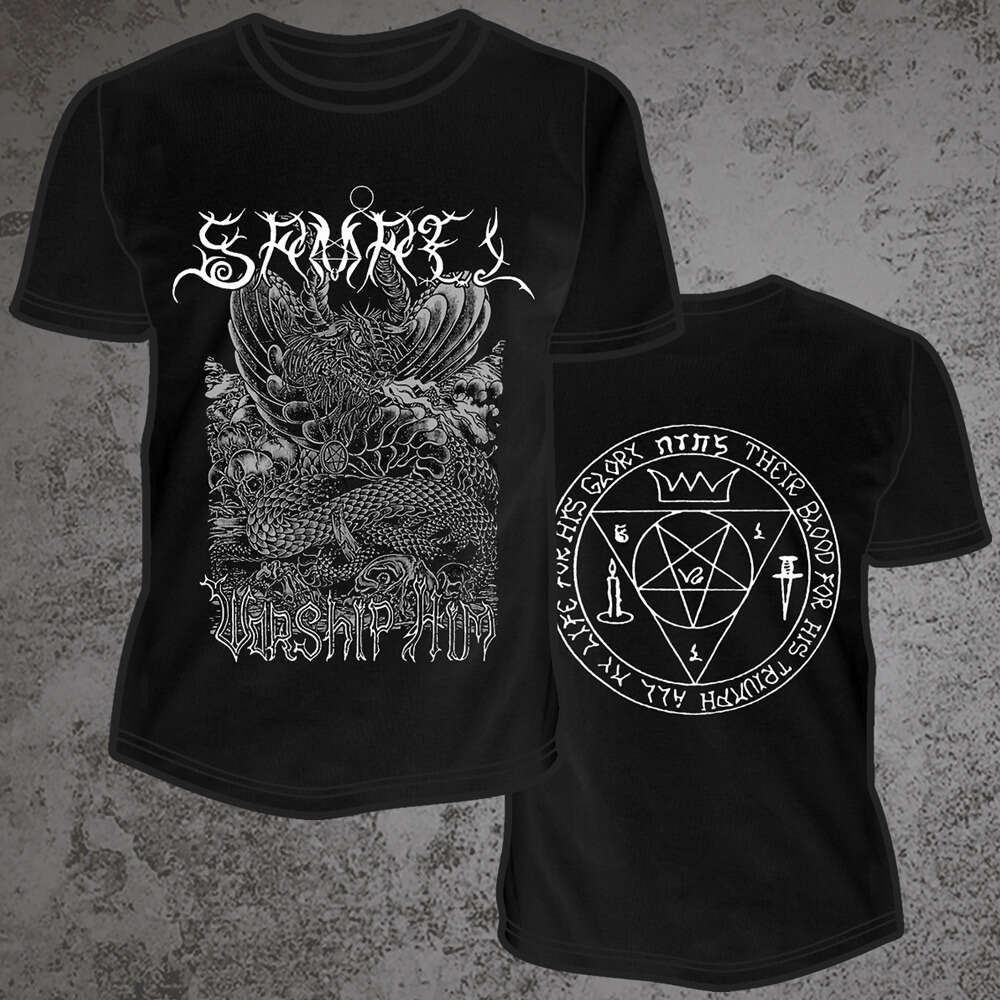 SAMAEL Worship Him 25th Anniversary T-SHIRT (Preorder)