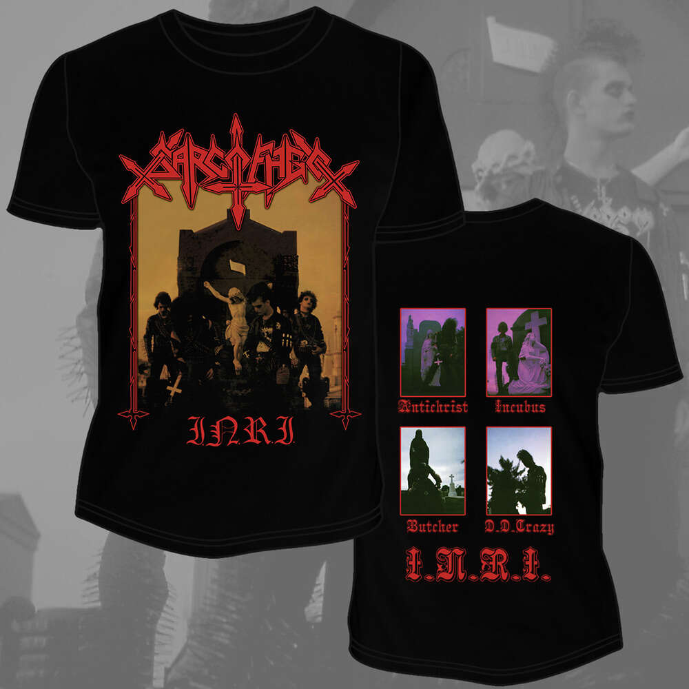 SARCOFAGO - I.N.R.I. T-SHIRT (Preorder)