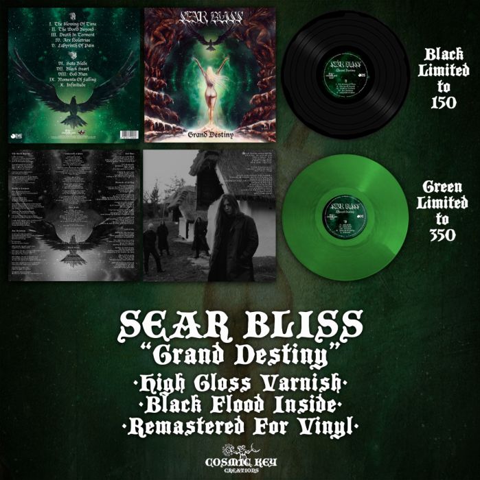 SEAR BLISS - Grand Destiny LP (GREEN) (Preorder)