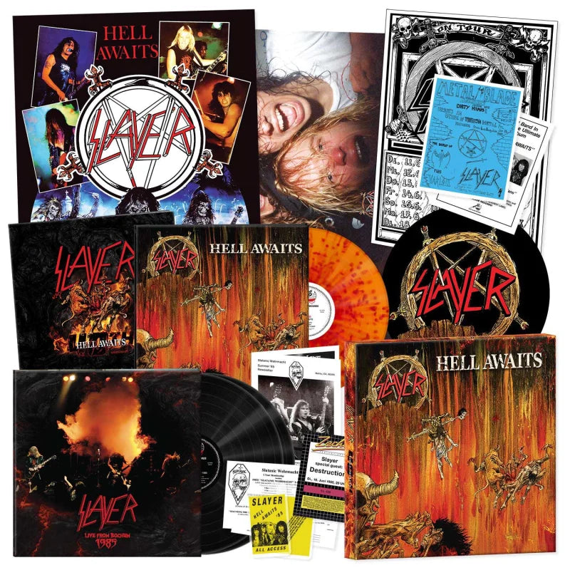 SLAYER - Hell Awaits 40th Anniversary 3LP BOX SET (Preorder)